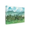 thumbnail image 2 of Ethan Harper 'Stand of Evergreens II' Canvas Art, 2 of 3