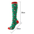 thumbnail image 3 of Penkiiy Middle Socks for Men Women Dot Print Cotton Vintage Fashion Long Sock Comfortable Socks Gray Socks, 3 of 3