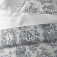 thumbnail image 5 of Kaelan Navy Duvet Cover Set California King, 5 of 5