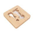 thumbnail image 4 of 3D Wooden Lamp, LED Night Light Lightweight Eye Protection  for Bedrooms, 4 of 7