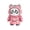 mechanical-Pink, variant on Face Changing Panda Keychain Elegant Panda Keychain With Innovative Face Changing Designs for Daily Wear