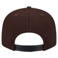 thumbnail image 4 of Men's New Era  Dark Brown San Francisco 49ers Burnt Wood Camo 9FIFTY Snapback Hat, 4 of 5