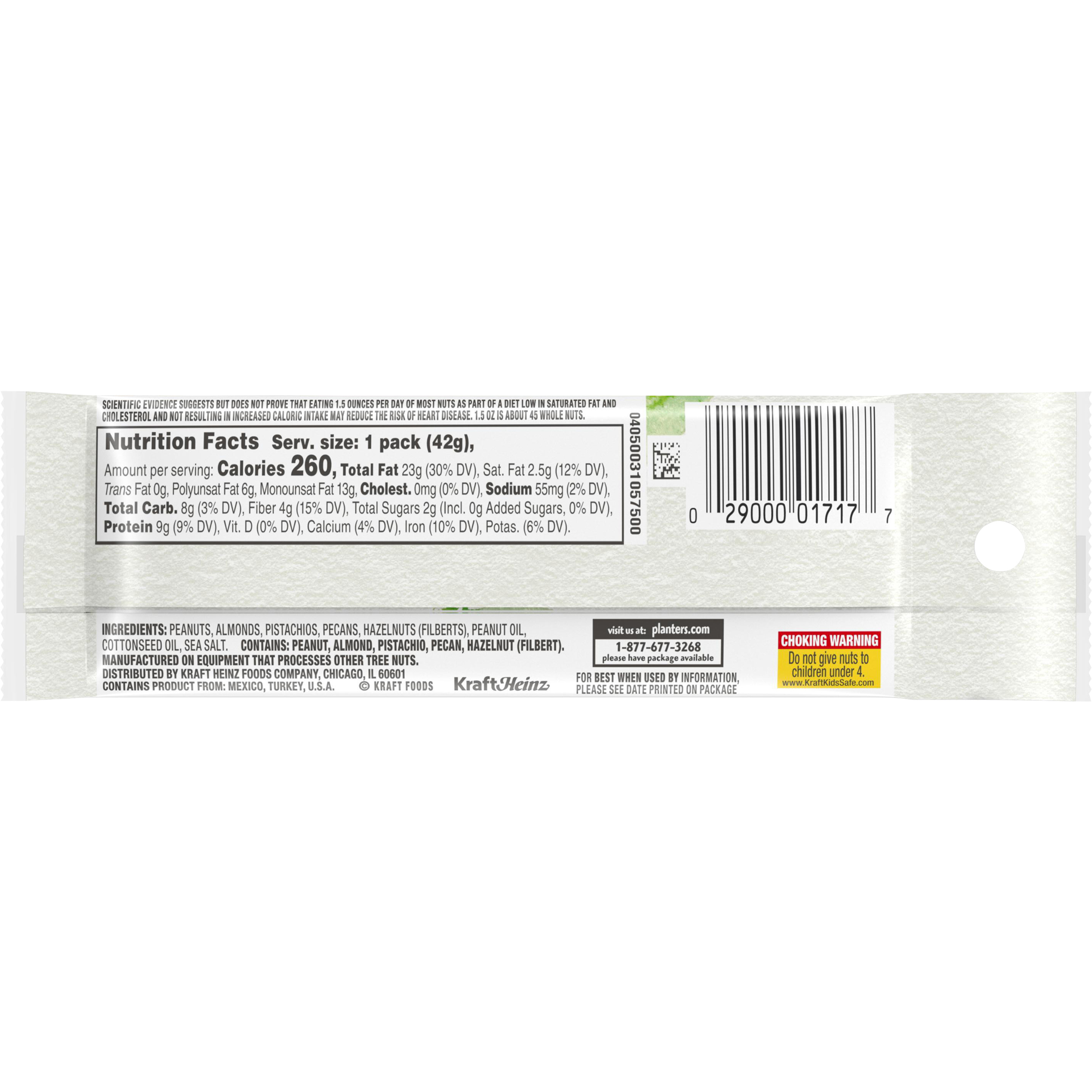 Planters NUT-rition Heart Healthy Mix 1.5 oz Bag