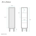thumbnail image 5 of Classe 15.5 x 15 x 60 Freestanding Linen Cabinet in Natural Oak, 5 of 10