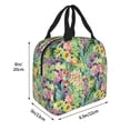 thumbnail image 2 of Pofeuu Blooming Cactus Print Lunch Bag Lunch Box Insulated Lunch Bag Adult Lunch Box for Men and Women, 2 of 5