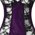 thumbnail image 5 of Gibobby Conjunto de lencería de encaje Día de San Valentín Día de San Valentín Conjunto de Tanga de lencería negra de encaje Sexy para mujer, ropa de dormir, vestido de n(Negro, G), 5 of 5