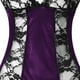 thumbnail image 5 of Gibobby Conjunto de lencería de encaje Día de San Valentín Día de San Valentín Conjunto de Tanga de lencería negra de encaje Sexy para mujer, ropa de dormir, vestido de n(Azul, XXL), 5 of 5