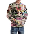 thumbnail image 7 of The Powerpuff Girls Unisex Sweatshirts Loose Pullover Sweater Hooded Hoodie 3D Printing Jacket Winter Fall Clothes 3XL, 7 of 7