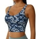 thumbnail image 2 of Fotbe Dragons Sujetador Deportivo Largo sin Aros para Mujer con Almohadillas y Soporte Medio, Transpirable y Absorbente, Camiseta Tipo Chaleco o Tank Top-Small, 2 of 8
