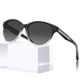 thumbnail image 1 of Lentes de Sol CARFIA de Acetato Negro Ojo de Gato Polarizados UV400 para Mujer, 1 of 9