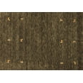 thumbnail image 1 of Ahgly Company Indoor Rectangle Abstract Brown Contemporary Area Rugs, 7' x 10', 1 of 4