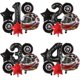 thumbnail image 2 of piezas de globos para casco de motor, ruedas, neumáticos, globos de carreras, decoración de cumpleaños para niños, coche de carreras, motocross, Hot Wheel, suministros para fiestas, 2 of 5