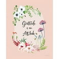 thumbnail image 2 of Charro, Mercedes Lopez 26x32 White Modern Wood Framed Museum Art Print Titled - Gratitude Flowers II, 2 of 4
