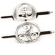 thumbnail image 1 of 2pcs Pasador de cabellero Mujer Hecho de Hueco Geométrico Pinza de Cabello Joyas para Mujer Chica, 1 of 7