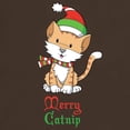 thumbnail image 3 of CafePress - Catnip Christmas Dark T Shirt - Men's Classic Graphic Cotton T-Shirt, 3 of 4