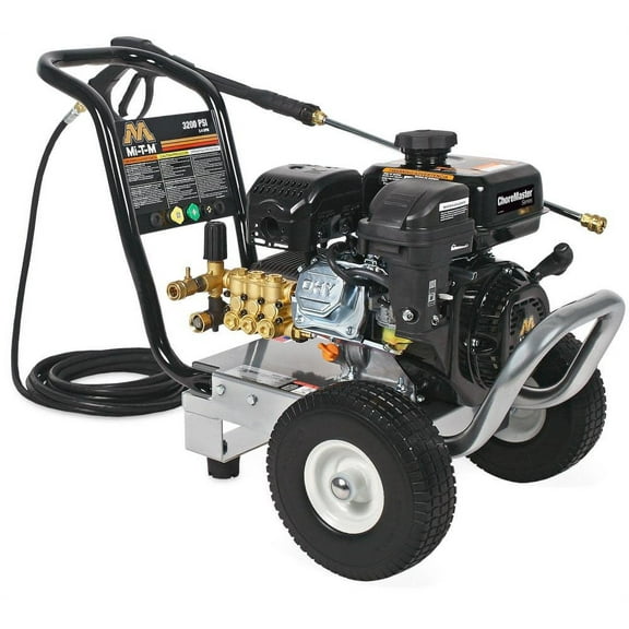 Mi T M 107660 3200 PSI Pressure Washer with 25 ft. Hose & 3 Nozzles