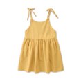 thumbnail image 5 of Toddler Kid Baby Girls Summer Sling Dress Cute Solid Color Casual Dress Swim Dress Light Up Dress, 5 of 9