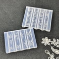 thumbnail image 6 of Osdhezcn Practical Nail Art Moulds Flower Theme Nail Art Template Moulds Silicone Texture, 6 of 10