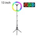 thumbnail image 1 of Foto Led Selfie Ring Luz De Relleno 13In Cámara Regulable Teléfono 32Cm Lámpara De Anillo Con Soporte Trípode Para Maquillaje Video Live Studio seitruly EL012942-00, 1 of 6