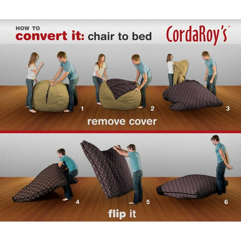 Bean Bag - Full - Outdoor  CordaRoy's Convertible Bean Bags