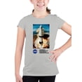 thumbnail image 2 of Officially Licensed Nasa Saturn V Rocket Launch Art Youth's T-shirt, 2 of 3