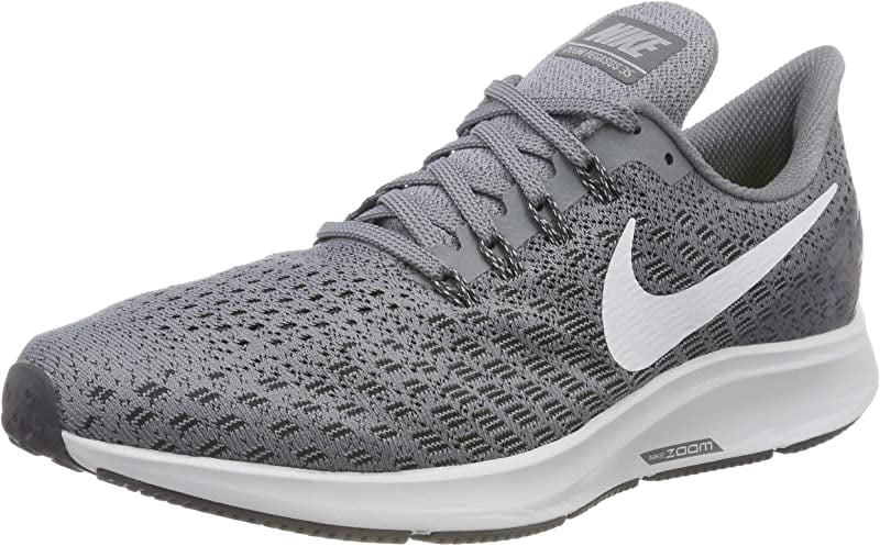 Nike Men's Zoom Pegasus 35 Running Shoe, Grey, 12.5 D(M) US