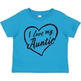 thumbnail image 3 of Inktastic I Love My Auntie in Black Chalk Heart Boys or Girls Toddler T-Shirt, 3 of 5