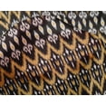 thumbnail image 4 of oneOone Silk Tabby Fabric Damask & Chevron Ikat Print Fabric BTY 42 Inch Wide, 4 of 4