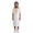 0-White3309, variant on Tiijoy Girls African Abaya Kids Casual 3/4 Sleeve Loose Robe Gown Long Shirt, Sizes 1-6