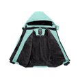 thumbnail image 4 of Wantdo Girl's Waterproof Snowboard Coat Warm Ski Jacket Outdoor Raincoats Mint Green 14/16, 4 of 10