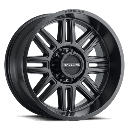 18" Inch 8x180 Wheel Rim Raceline 948B SPLIT 18x9  18mm Black