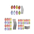 thumbnail image 4 of Car Sticker Adhesion Refrigerator Decorations Self-adhesive Decal Auto Decor Light Bulb Pattern Free Combination Vehicle Paster 24 Bulbs/9 Cables, 4 of 9