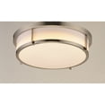 thumbnail image 4 of Maxim 10274WTSN 17 in. Rogue Satin Nickel Flush Mount LED Ceiling Light, 4 of 5