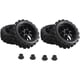 thumbnail image 5 of 4Pcs 12mm Hex Wheel Rims & OD 2.59Inch Rubber Tires for RC 1/10 On-Road Touring Car,C, 5 of 5