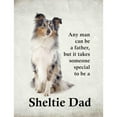 thumbnail image 2 of CafePress - Sheltie Dad - Soft Fleece Throw Stadium Blanket, 30"x40", 2 of 4