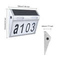 thumbnail image 3 of Solar House Numbers for Outside Modern Address Signs for Houses Solar Powered House Numbers for Yard, 3 of 11