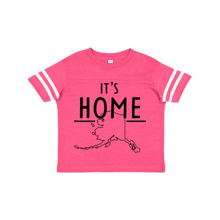 

Inktastic It s Home- Alaska State Outline Gift Toddler Boy or Toddler Girl T-Shirt