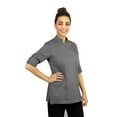 thumbnail image 5 of Slate Blue Women's Basic Chef Coat, 5 of 8
