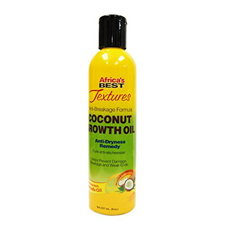 Africa's Best Textures Coconut Growth Oil Remedy 8 (Best Oil To Promote Hair Growth)