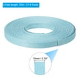 thumbnail image 2 of Unique Bargains 21.9 Yards Paper Rattan Weaving Cane 12-Ply Paper Rattan Weave Basket Weaving Making, Light Blue, 2 of 7