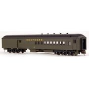 Bachmann Industries Southern #654 2 Window Door Ho Scale 72 Heavyweight Combine Car with Lighted Interior