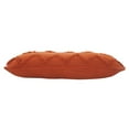 thumbnail image 4 of Ox Bay Avani Burnt Orange Bohemian Cotton Fringed Adult Decorative Lumbar Pillow, 14" x 36", 4 of 9