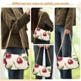 thumbnail image 4 of FORMRS Womens Shoulder Bag with Chain Strap Clutch Purse Cute Tote Handbag, Cute Cherry, 4 of 7