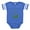 Royal Blue, variant on CafePress - PERFECT TO BE - Cute Infant Baby Football Bodysuit