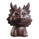 thumbnail image 5 of Estatua de dragón pequeña, figura de dragón en miniatura, escultura de té para mascotas, obra de arte bonita para decoración del hogar y sala de estar naranja Macarena Estatuilla de dragón, 5 of 8