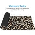 thumbnail image 6 of XXL Mouse Pad,Leopard Mouse pad,Cheetah Print Decor,Brown Mouse pad,XL Mouse Pad,Large Mouse pad for Desk,Desk pad,Gaming for Office Home 31.5 * 11.8 inches, 6 of 6