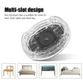 thumbnail image 4 of Round Adjustable Leg Risers Furniture Stoper, 8 Pcs Plastic Table Stopper Pad Multi-Slot Non-Slip Furniture Foot Mat Bed Stopper Pad For Sofa, Table, And Chair, 4 of 8