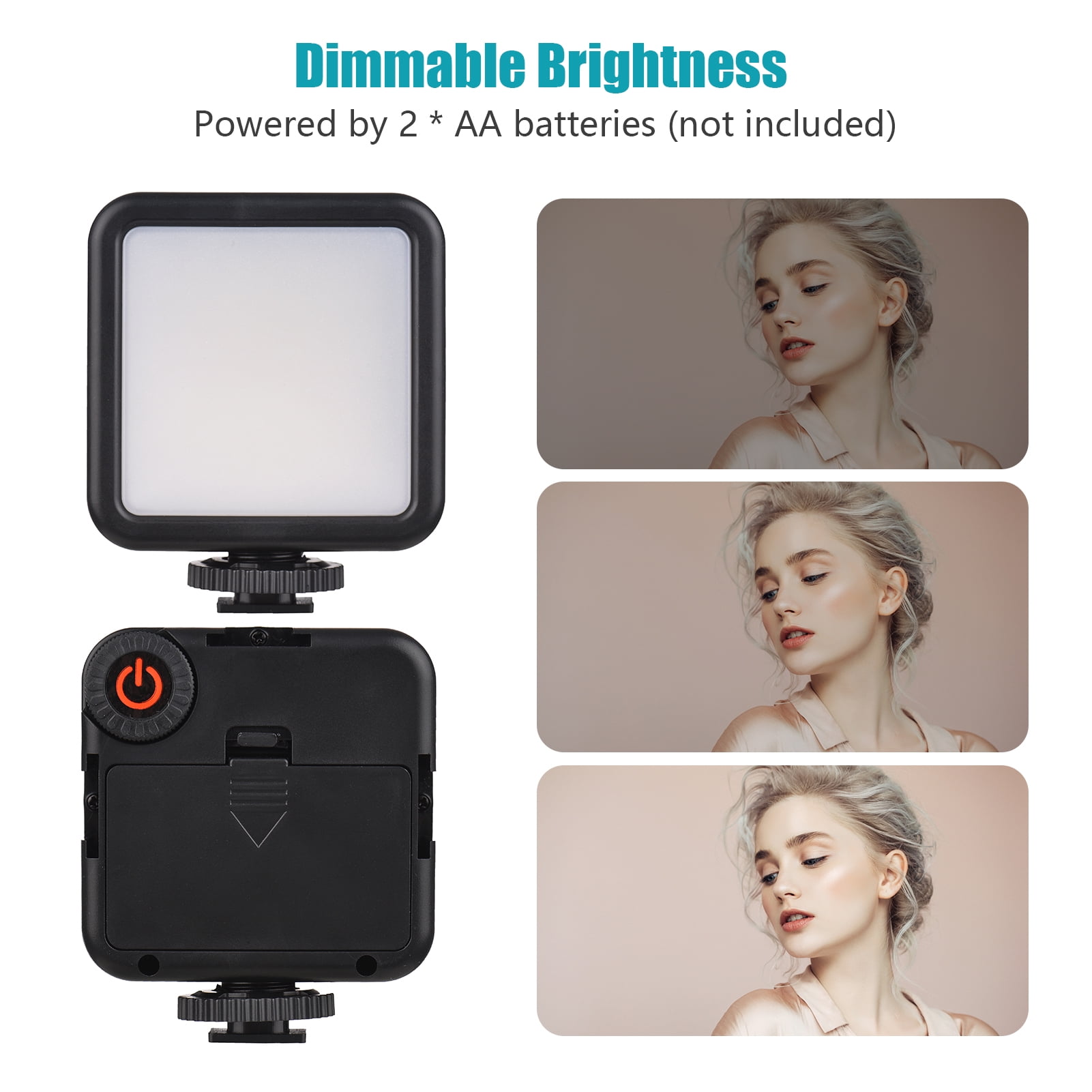 Vlogging Kit for Phone with Tripod, LED Light, YouTube Starter kit with Mini Microphone for Live Stream, Video Calls, Vlogging, Instagram