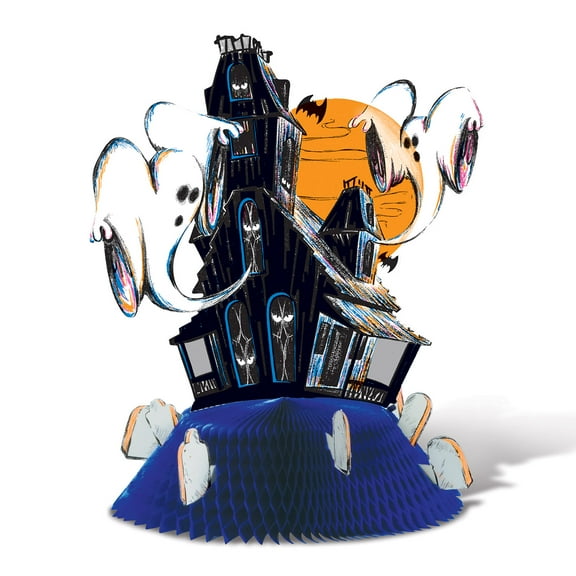 Vintage Halloween Centerpiece, 14.25", (1/Pkg)