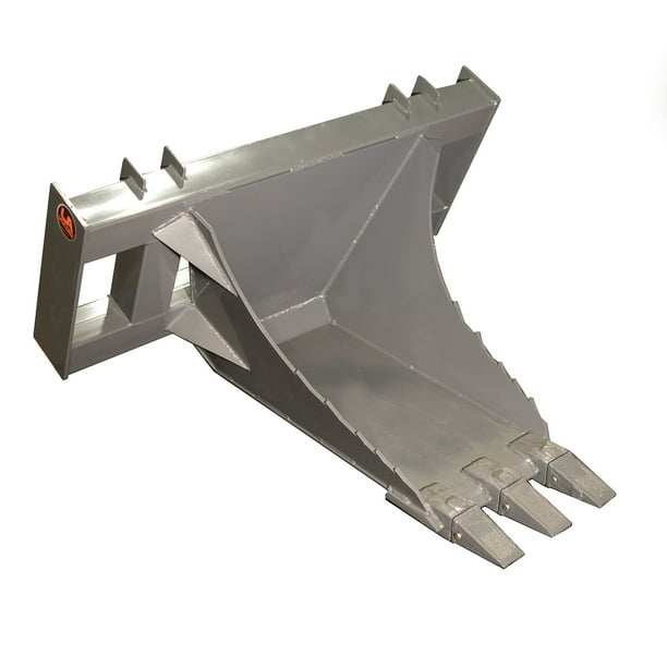 Titan Extreme HD Stump Bucket Tree Spade Scoop Digger Skid Steer Bobcat